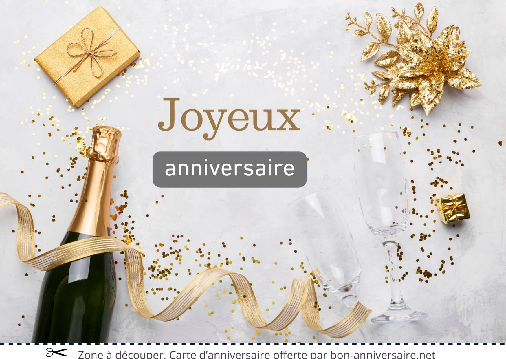 Carte D anniversaire Gratuite Imprimer Bon Anniversaire